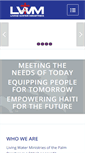 Mobile Screenshot of livingwaterhaiti.org